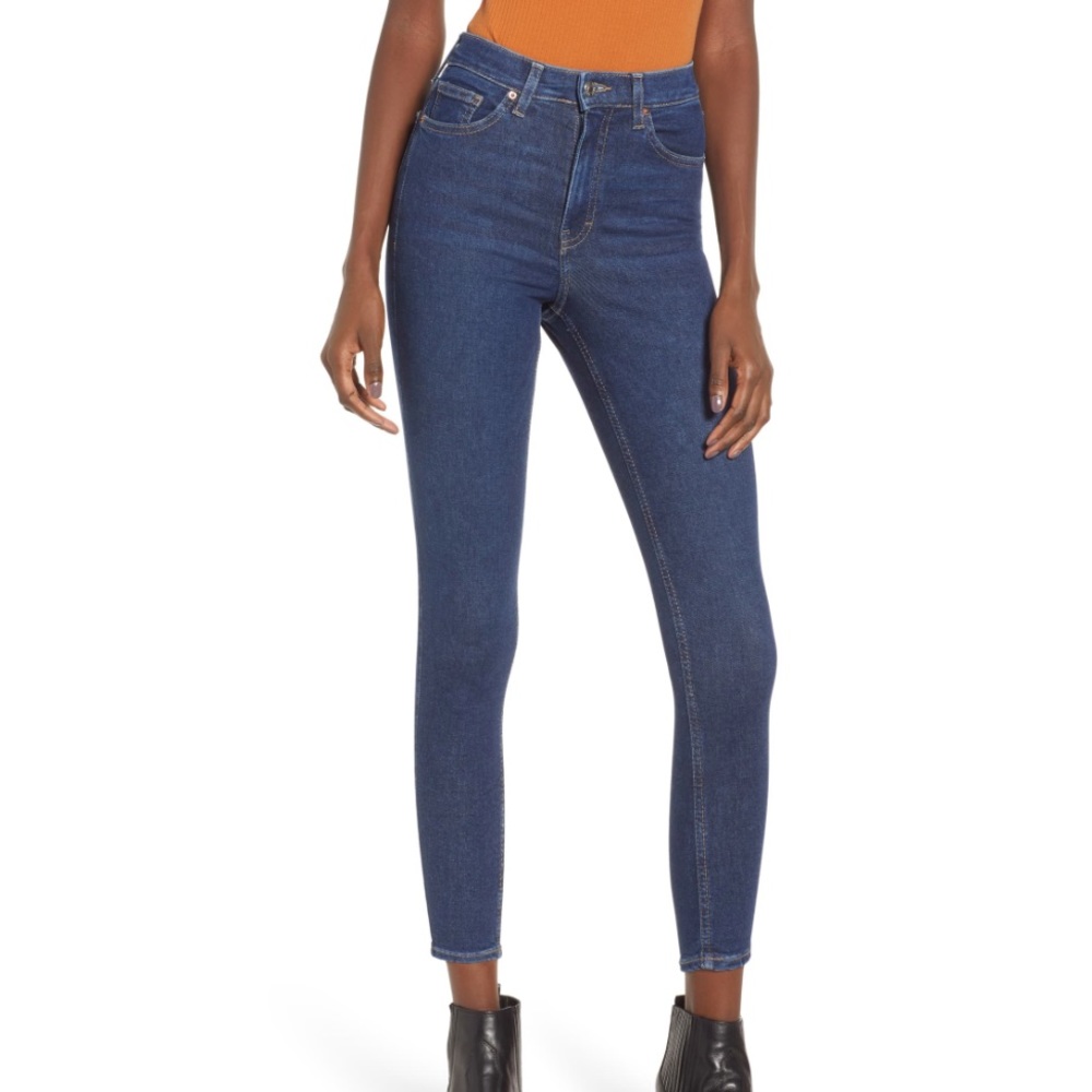 Topshop Jamie High Waist Jeans